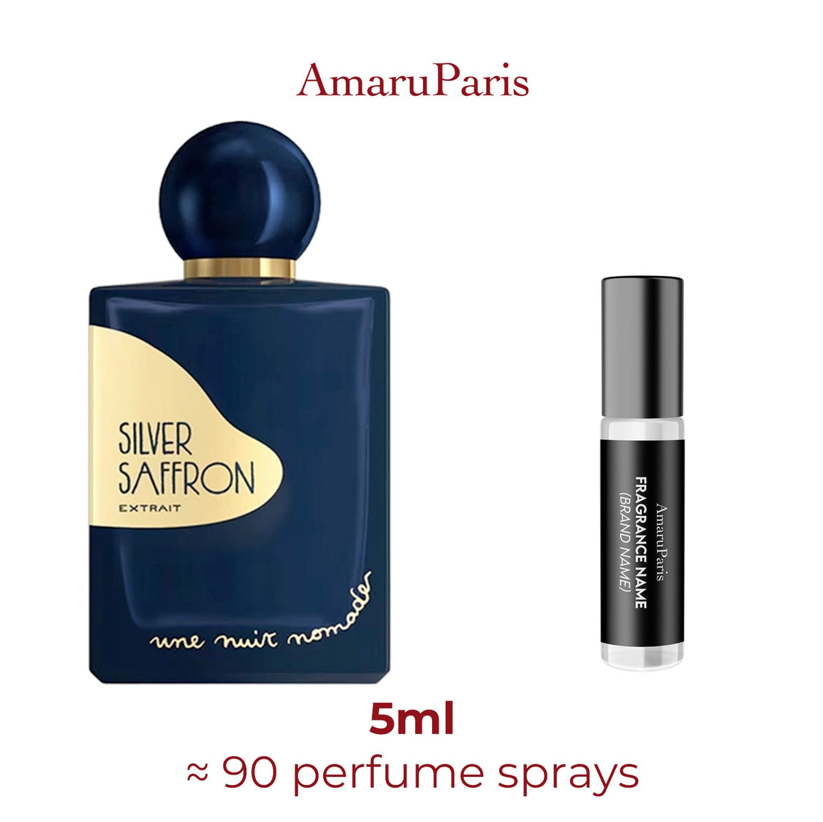 Parfum Silver Saffron Une Nuit Nomade unisexe - ParfumAmaruParis