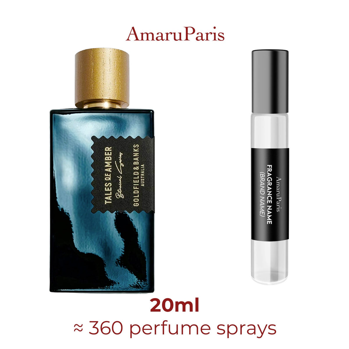Parfum Tales of Amber Goldfield & Banks Australia unisexe - ParfumAmaruParis