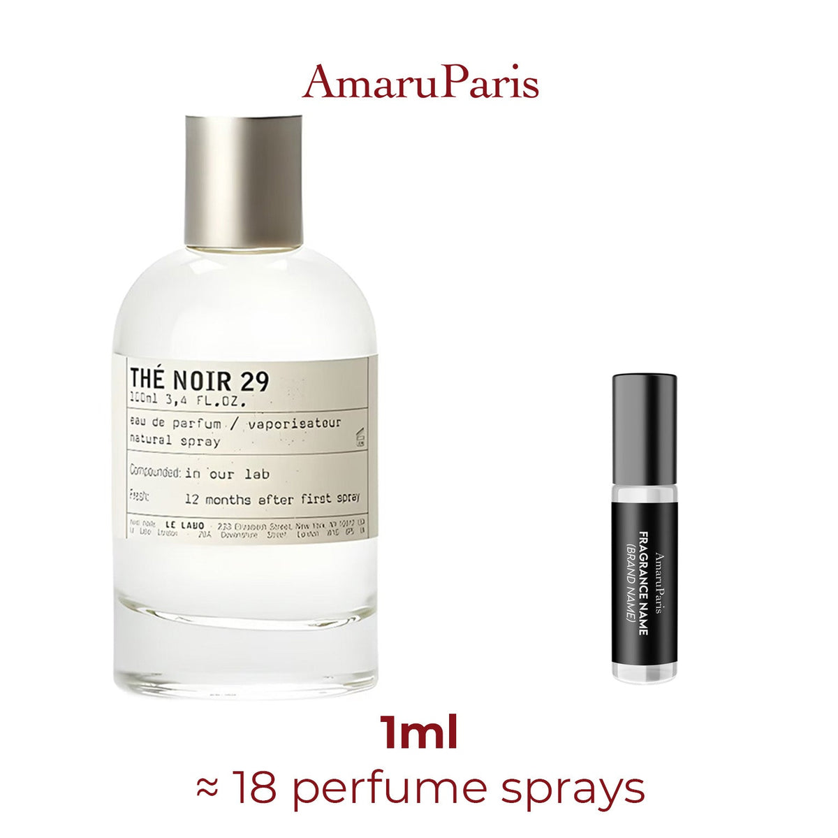 Parfum The Noir 29 Le Labo unisexe - ParfumAmaruParis