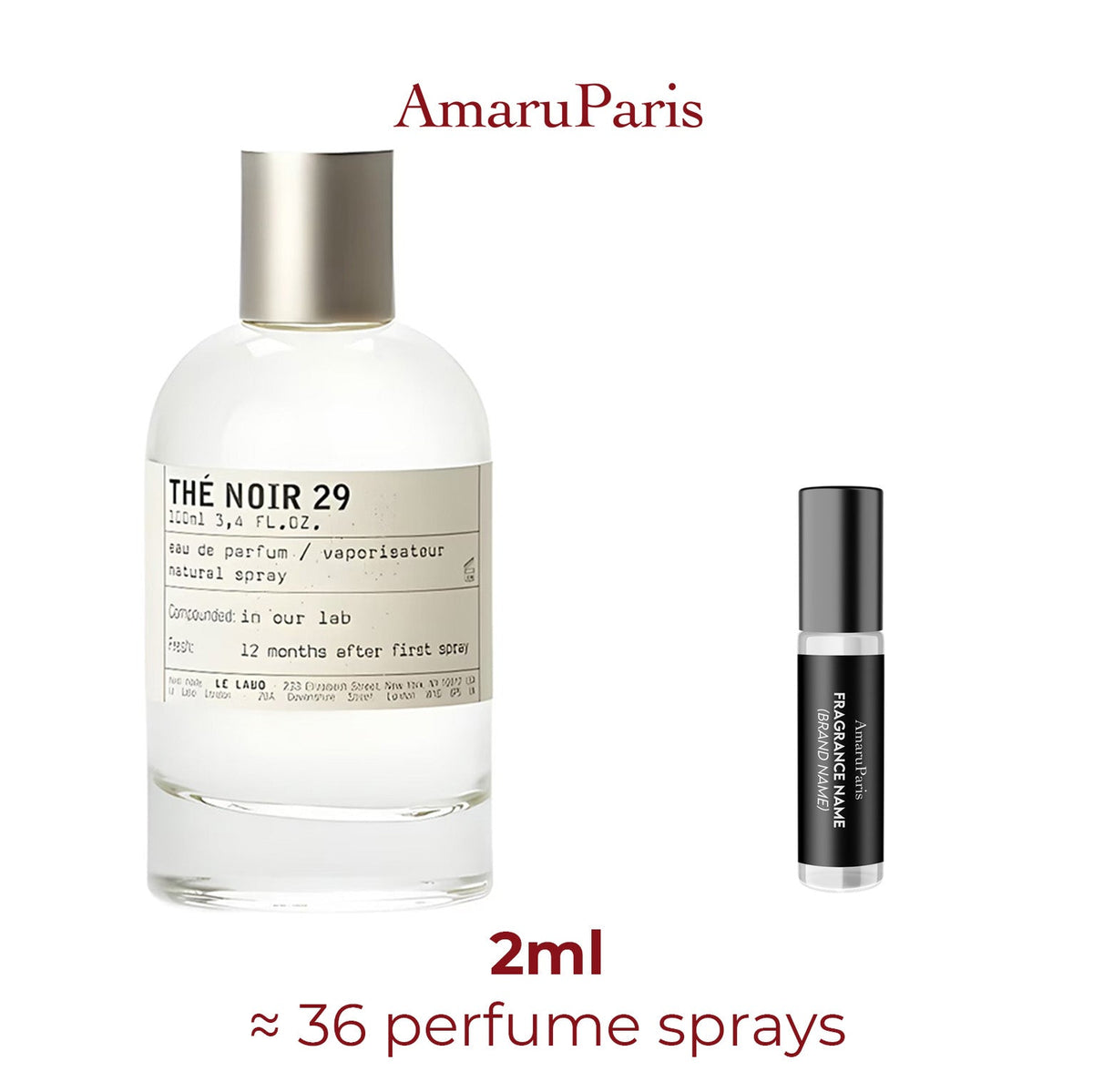 Parfum The Noir 29 Le Labo unisexe - ParfumAmaruParis