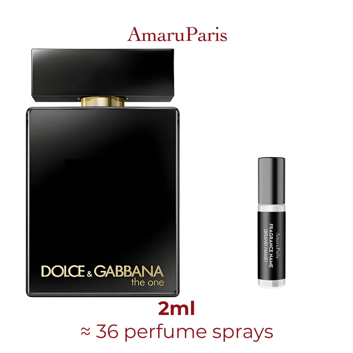 Parfum The One for Men Eau de Parfum Intense Dolce & Gabbana pour homme - ParfumAmaruParis