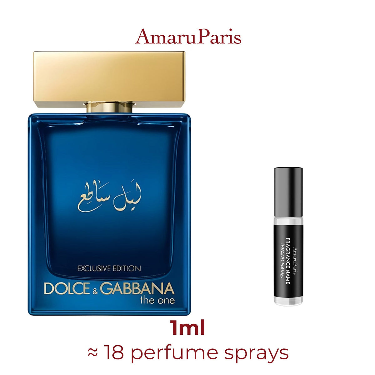 Parfum The One Luminous Night Dolce&Gabbana pour homme - ParfumAmaruParis