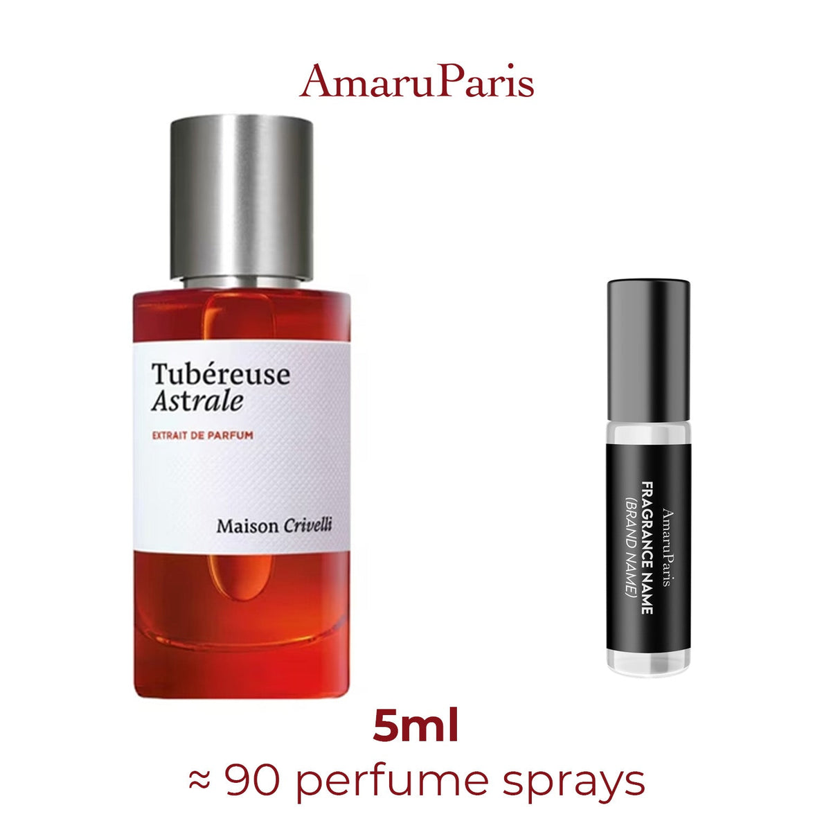 Parfum Tubéreuse Astrale Maison Crivelli unisexe - ParfumAmaruParis