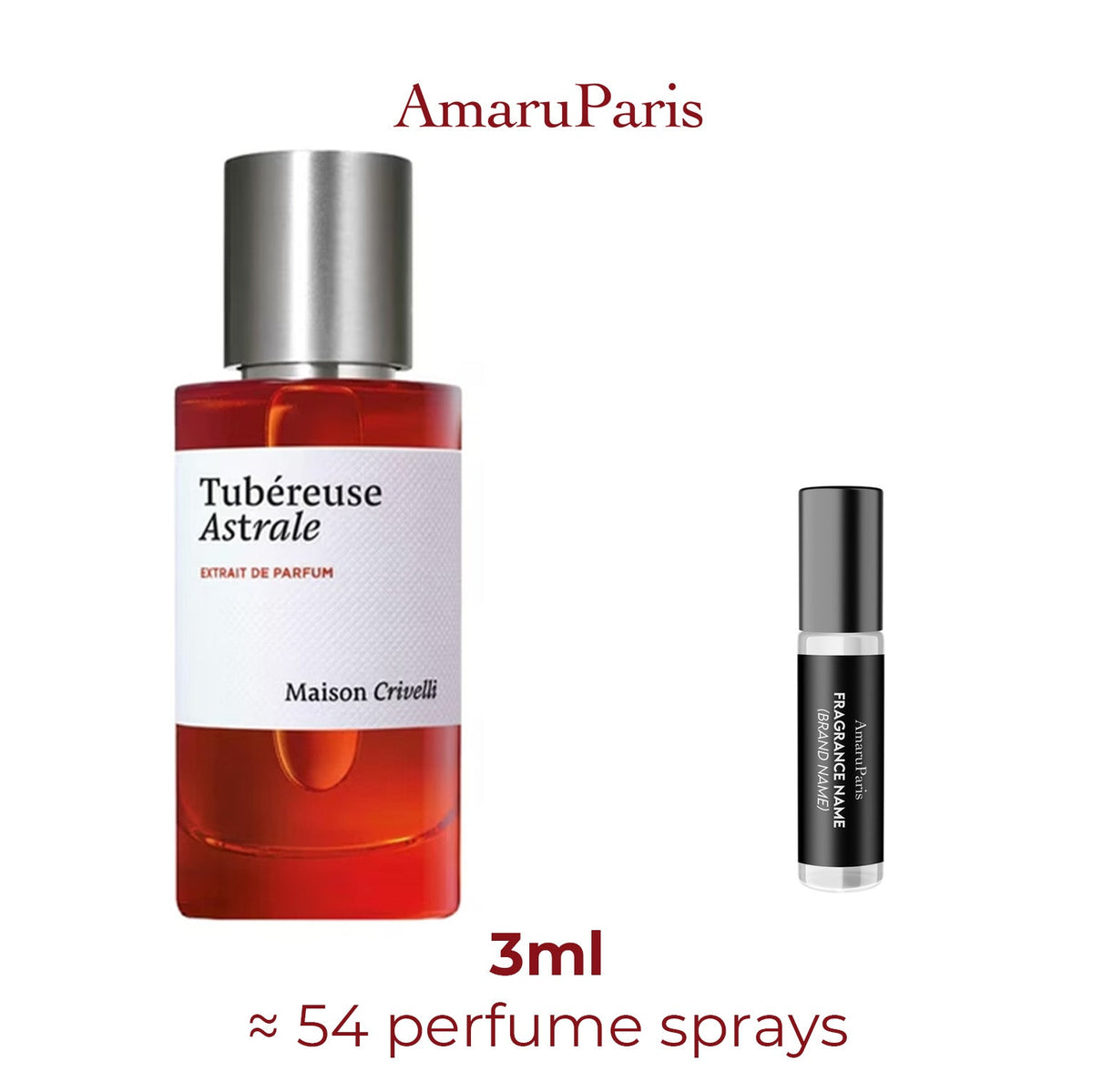 Parfum Tubéreuse Astrale Maison Crivelli unisexe - ParfumAmaruParis