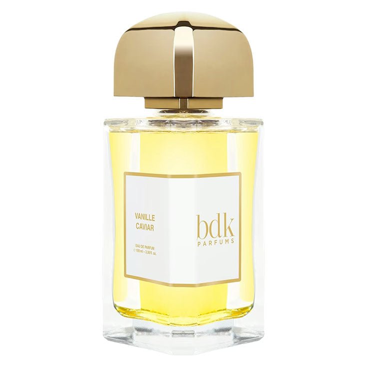 Vanille Caviar de BDK Parfums – flacon original et fiole décant Amaru Paris