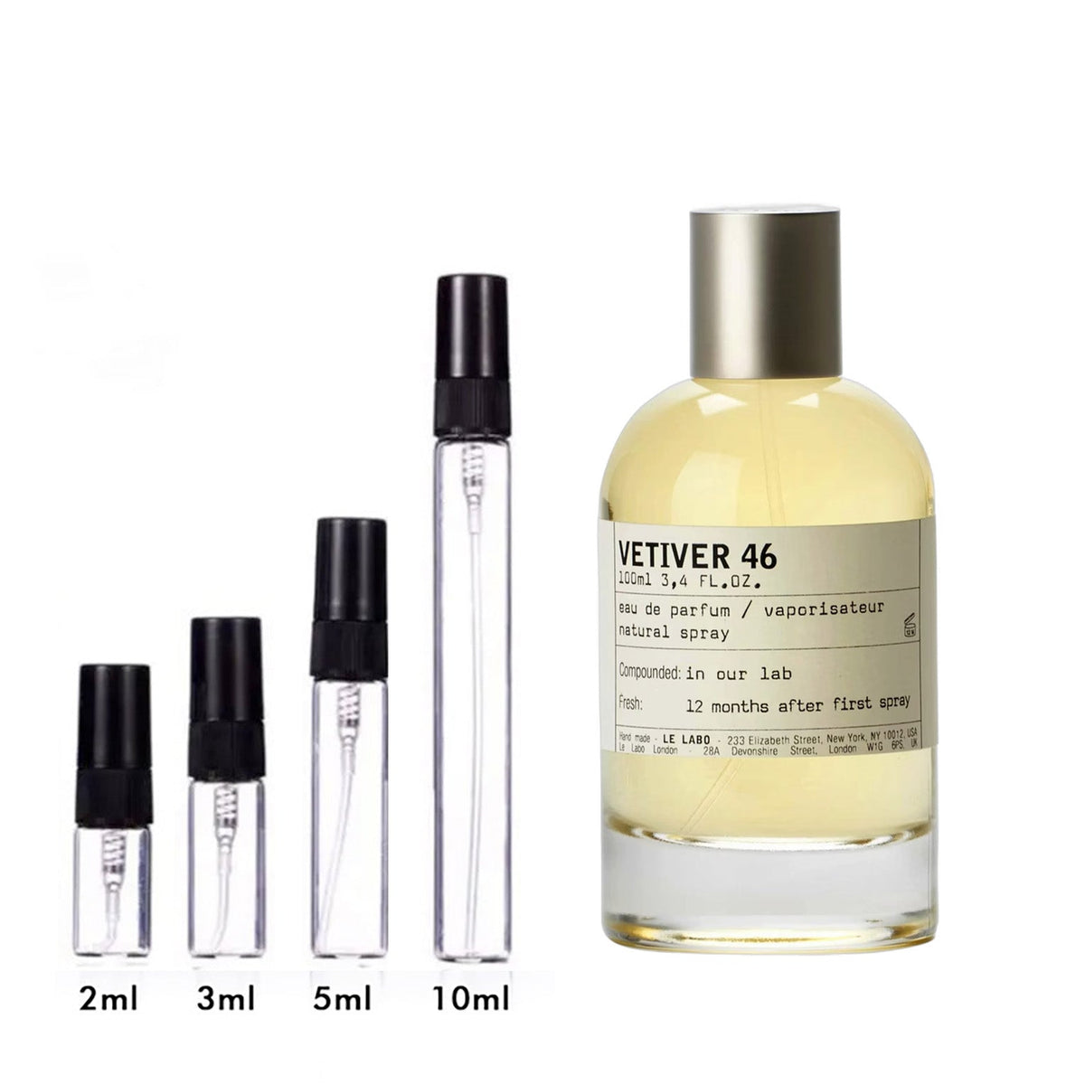 Parfum Vetiver 46 Le Labo unisexe - ParfumAmaruParis