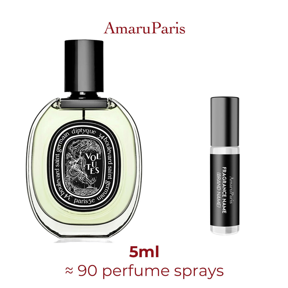 Parfum Volutes Diptyque unisexe - ParfumAmaruParis