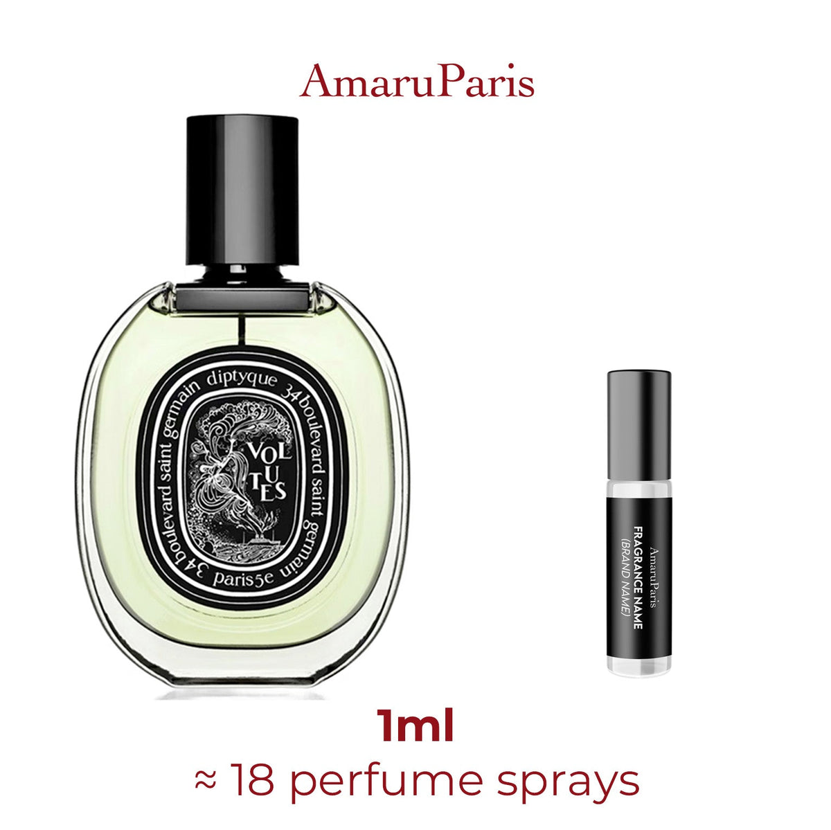 Parfum Volutes Diptyque unisexe - ParfumAmaruParis