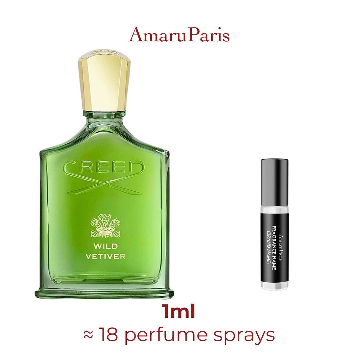 Parfum Wild Vetiver Creed unisexe - ParfumAmaruParis