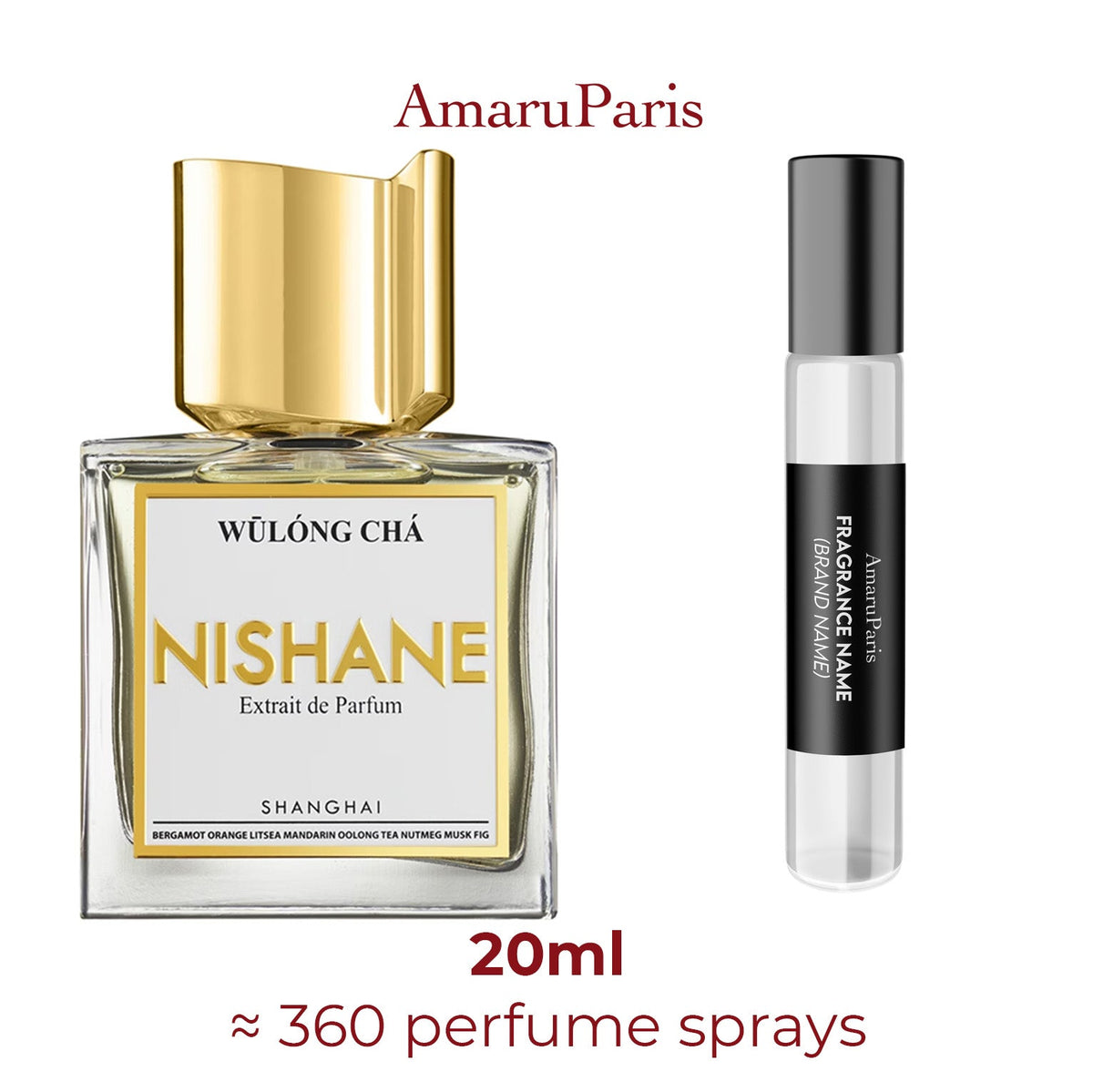 Parfum Wulóng Chá Nishane unisexe - ParfumAmaruParis