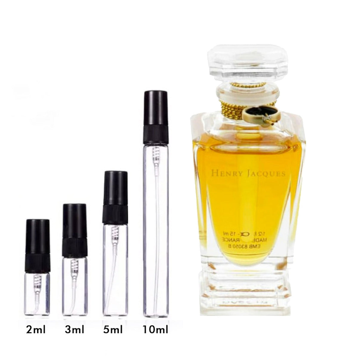 Parfum Xantos Black Essences Henry Jacques pour homme - AmaruParis