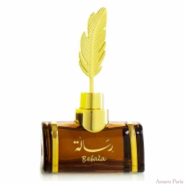 Resala d'Arabian Oud – flacon original et fiole décant Amaru Paris