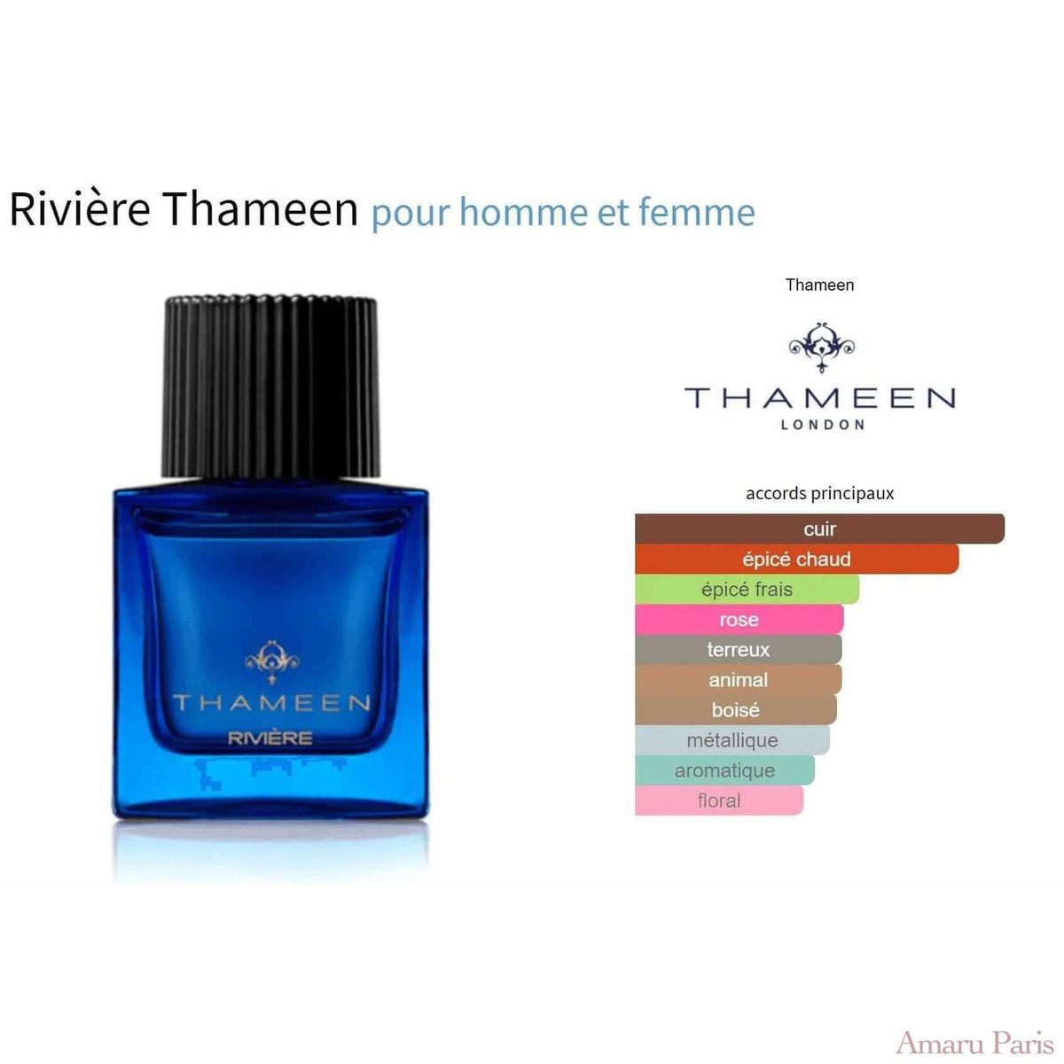 Rivière Thameen for women and men Decant Fragrance Samples - ParfumAmaruParis