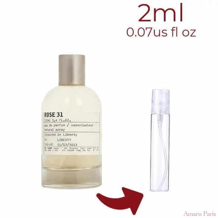 Rose 31 Le Labo for women and men Decant Fragrance Samples - ParfumAmaruParis