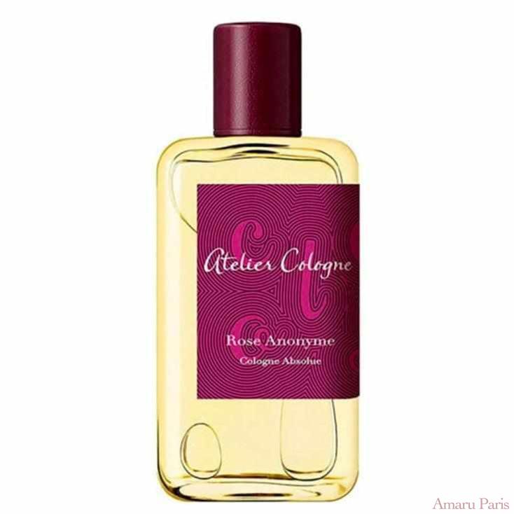 Rose Anonyme d'Atelier Cologne – flacon original et fiole décant Amaru Paris