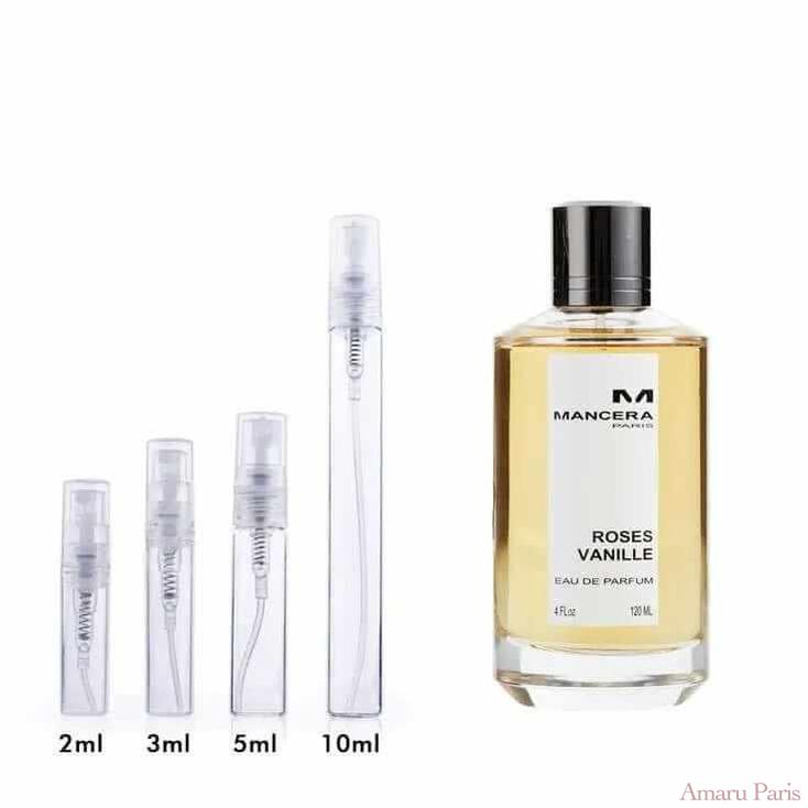 Roses Vanille Mancera for women Decant Fragrance Samples - ParfumAmaruParis