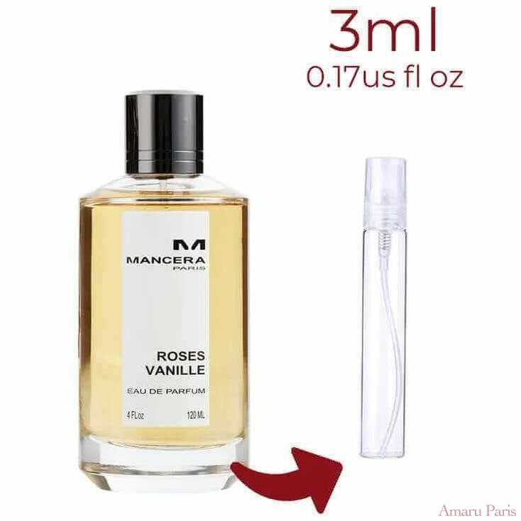 Roses Vanille Mancera for women Decant Fragrance Samples - ParfumAmaruParis