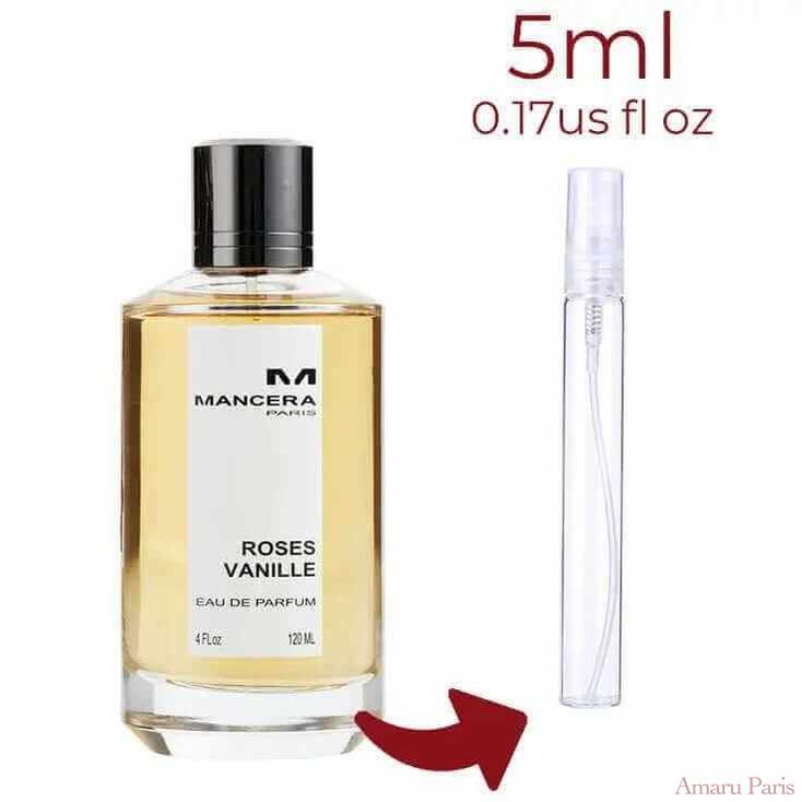Roses Vanille Mancera for women Decant Fragrance Samples - ParfumAmaruParis