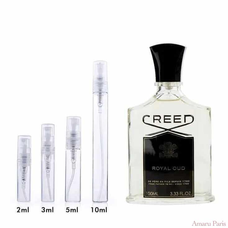 Royal Oud Creed for women and men Decant Fragrance Samples - ParfumAmaruParis