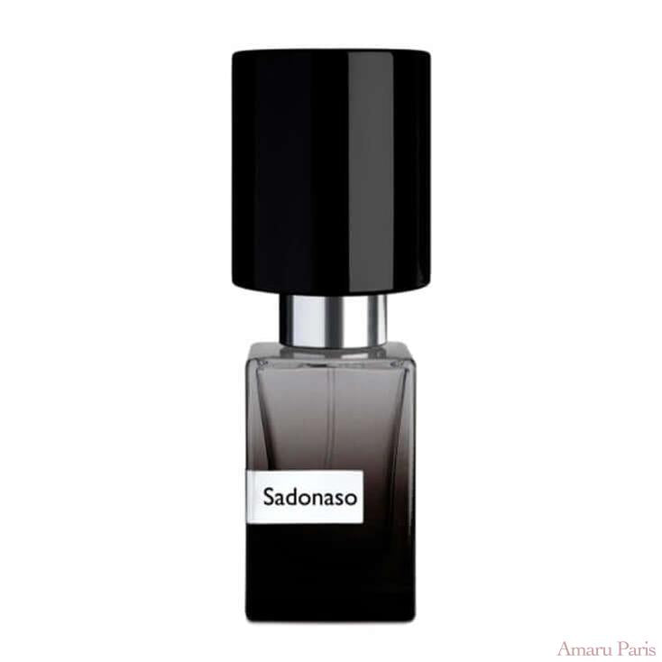 Sadonaso de Nasomatto – flacon original et fiole décant Amaru Paris