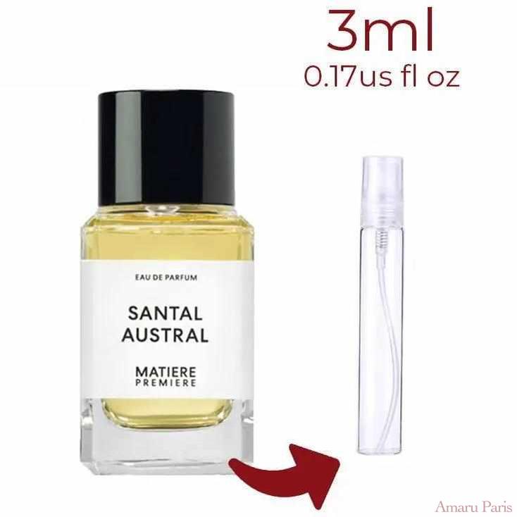 Santal Austral Matiere Premiere for women and men Decant Fragrance Samples - ParfumAmaruParis
