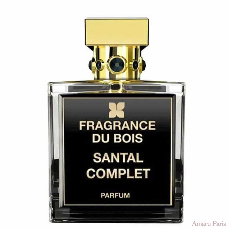 Santal Complet de Fragrance du Bois – flacon original et fiole décant Amaru Paris