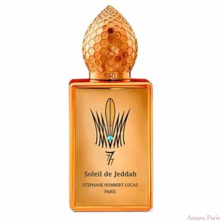 Soleil de Jeddah Mango Kiss de Stéphane Humbert Lucas 777 – flacon original et fiole décant Amaru Paris