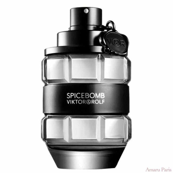 Spicebomb de Viktor & Rolf – flacon original et fiole décant Amaru Paris