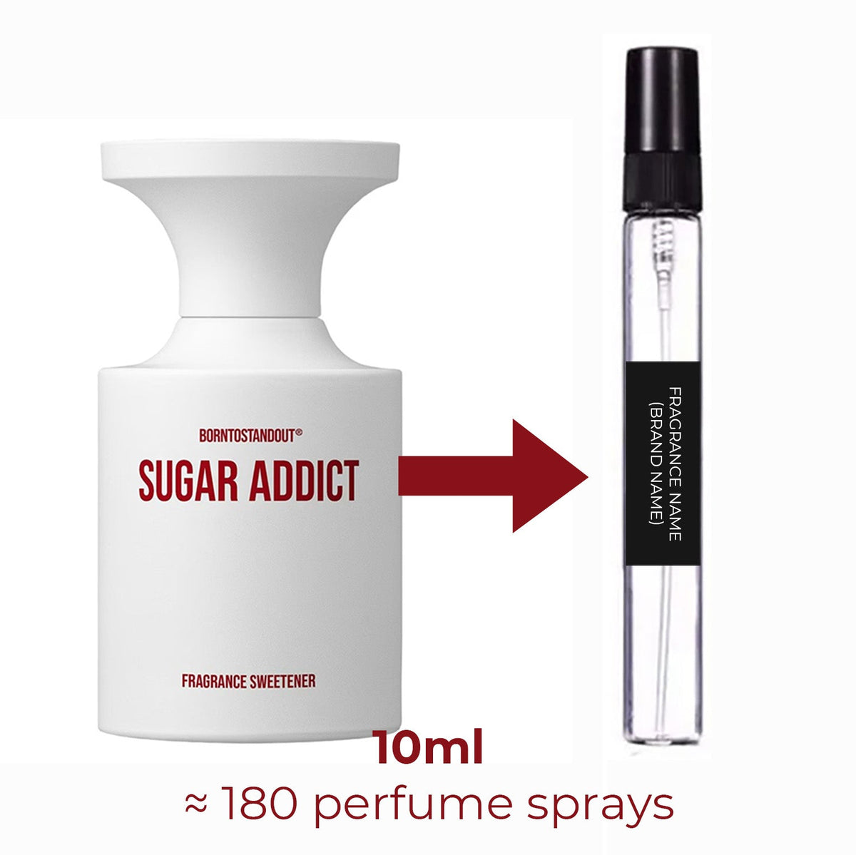 Sugar Addict BORNTOSTANDOUT – échantillon 10 ml