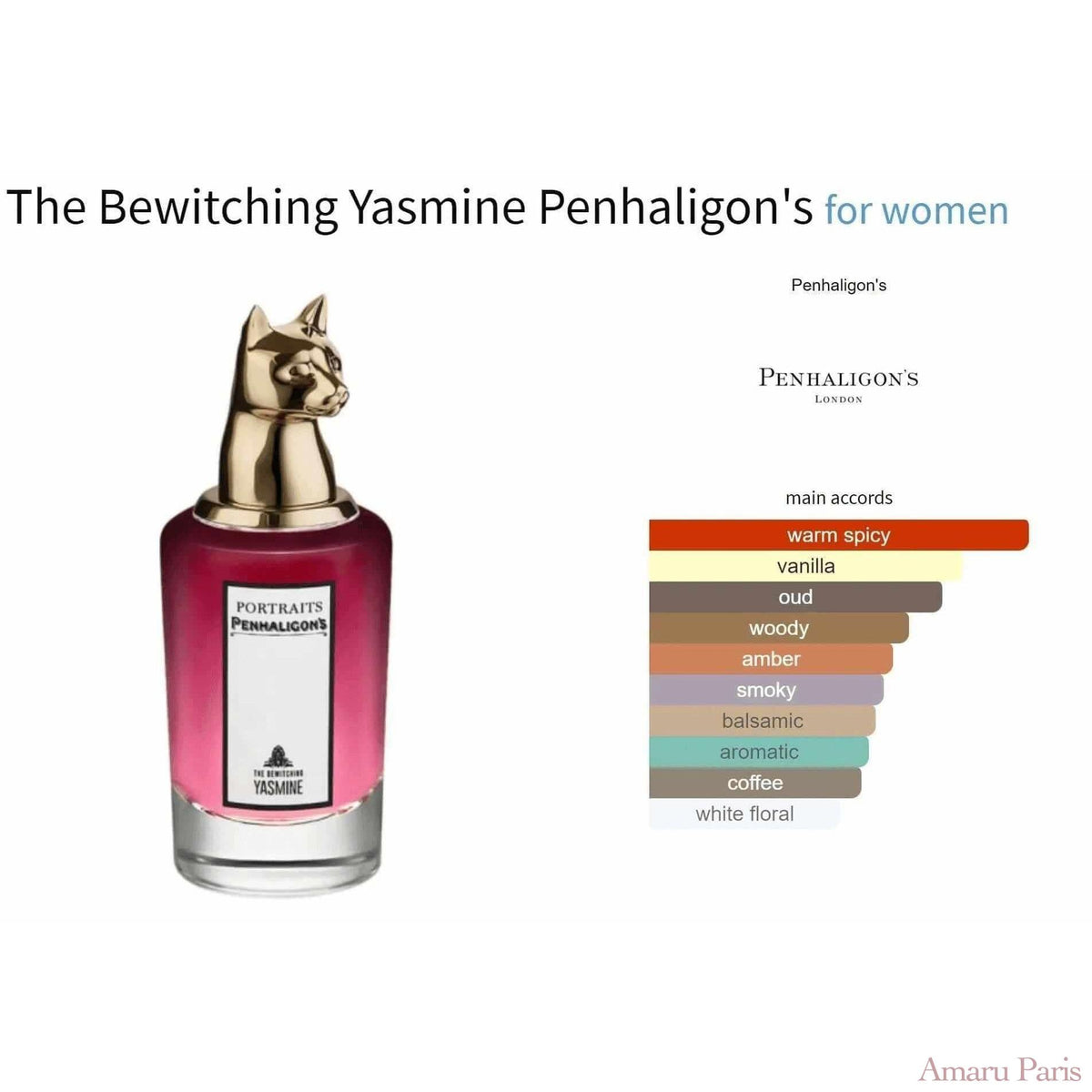 The Bewitching Yasmine Penhaligon's for women Decant Fragrance Samples - ParfumAmaruParis