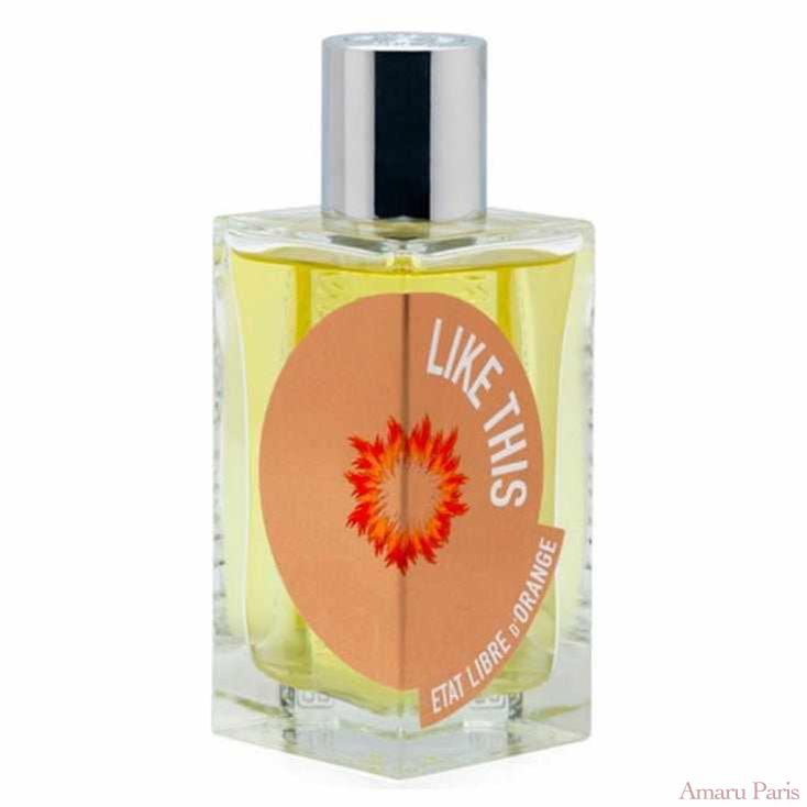 Tilda Swinton Like This d'Etat Libre d'Orange – flacon original et fiole décant Amaru Paris