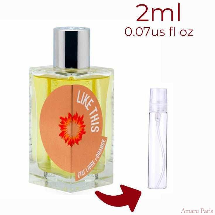 Tilda Swinton Like This Etat Libre d'Orange for women - ParfumAmaruParis