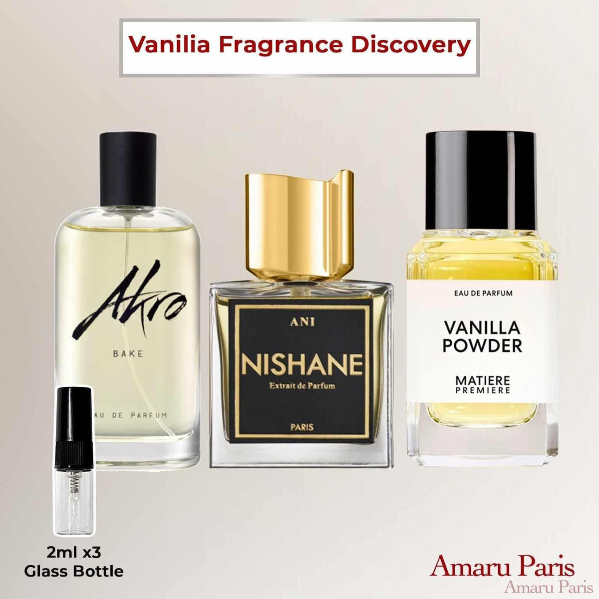 Vanilia Discovery Pack - 20% - AmaruParis