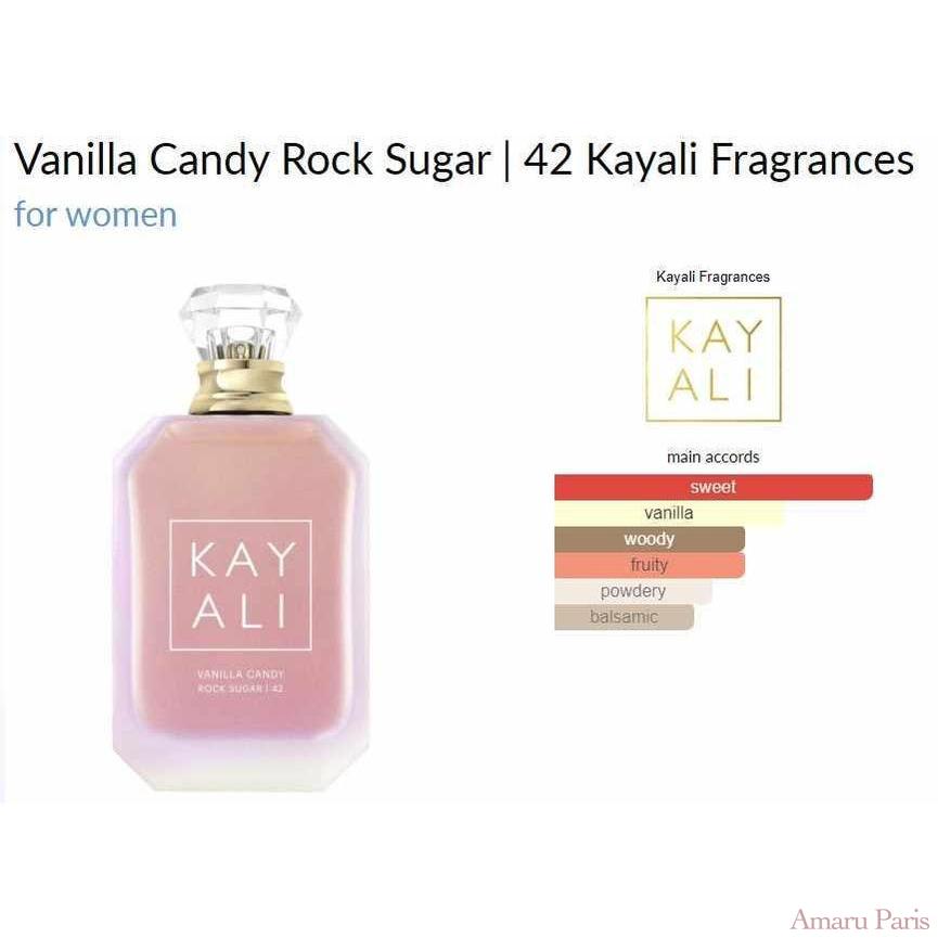Vanilla Candy Rock Sugar | 42 Kayali Fragrances for women - ParfumAmaruParis