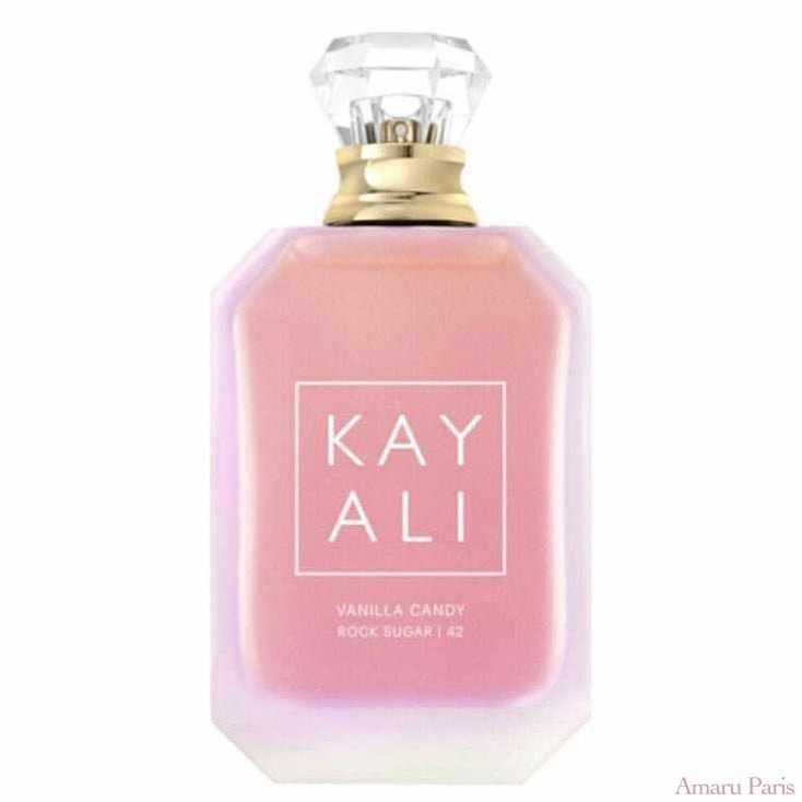 Vanilla Candy Rock Sugar | 42 de Kayali – flacon original et fiole décant Amaru Paris