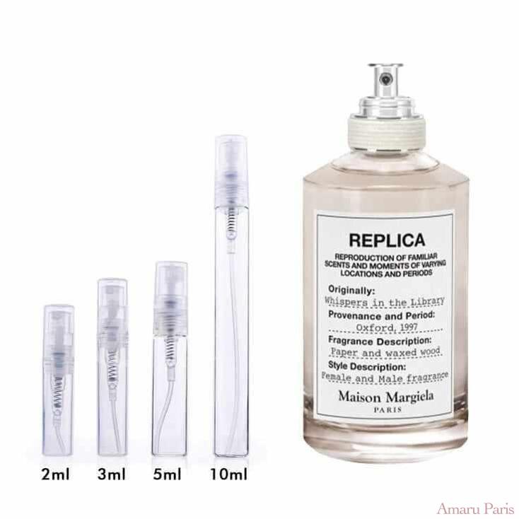 Whispers in the Library Maison Martin Margiela for women and men Decant Fragrance Samples - ParfumAmaruParis