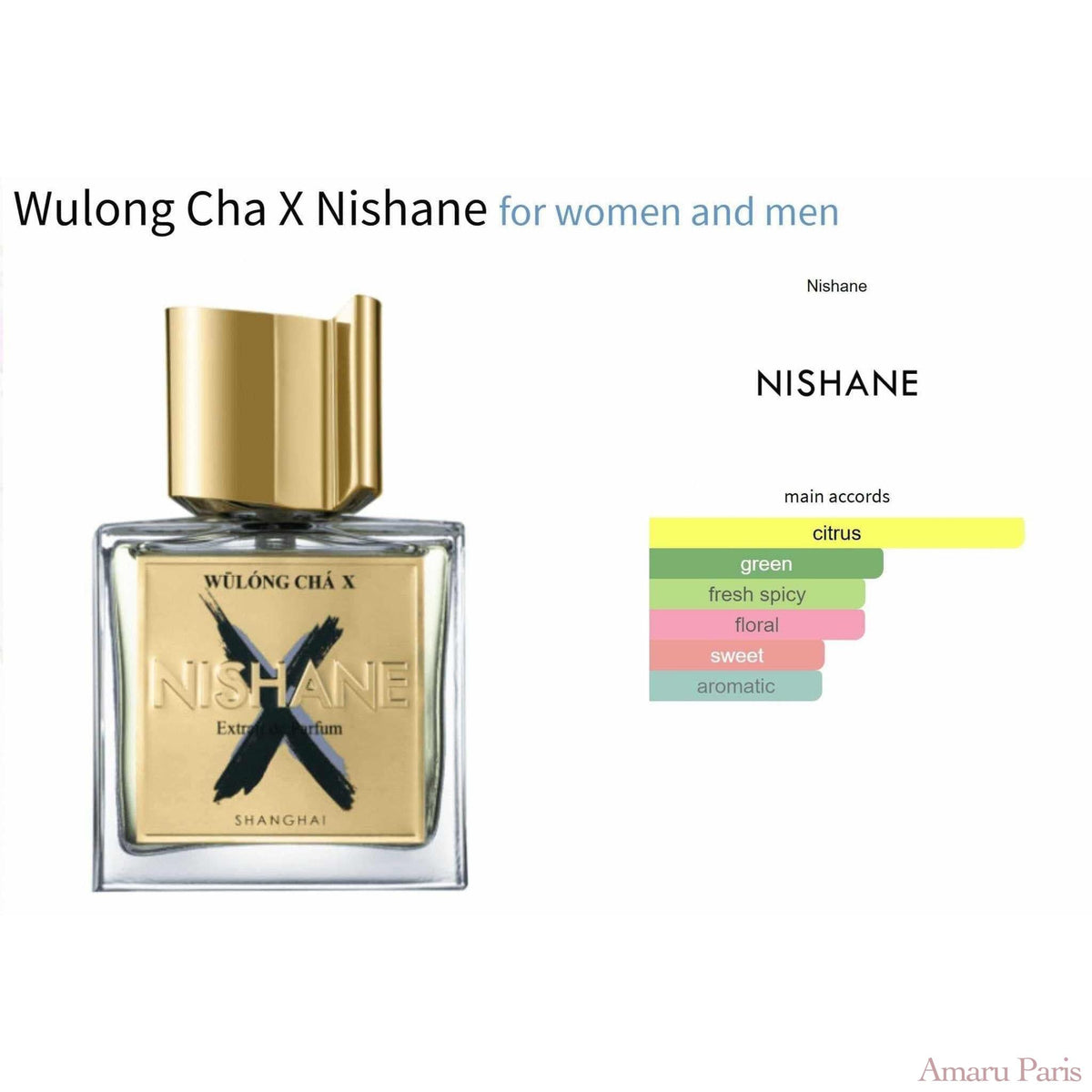 Wulong Cha X Nishane for women and men - ParfumAmaruParis
