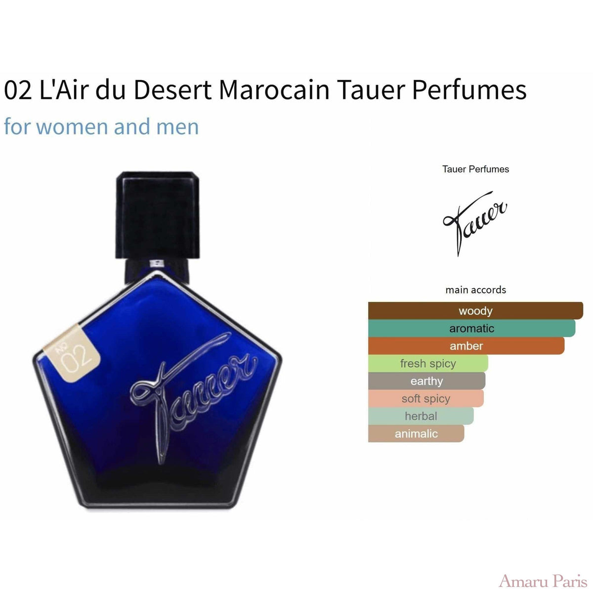 02 L'Air du Desert Marocain Tauer Perfumes for women and men - ParfumAmaruParis