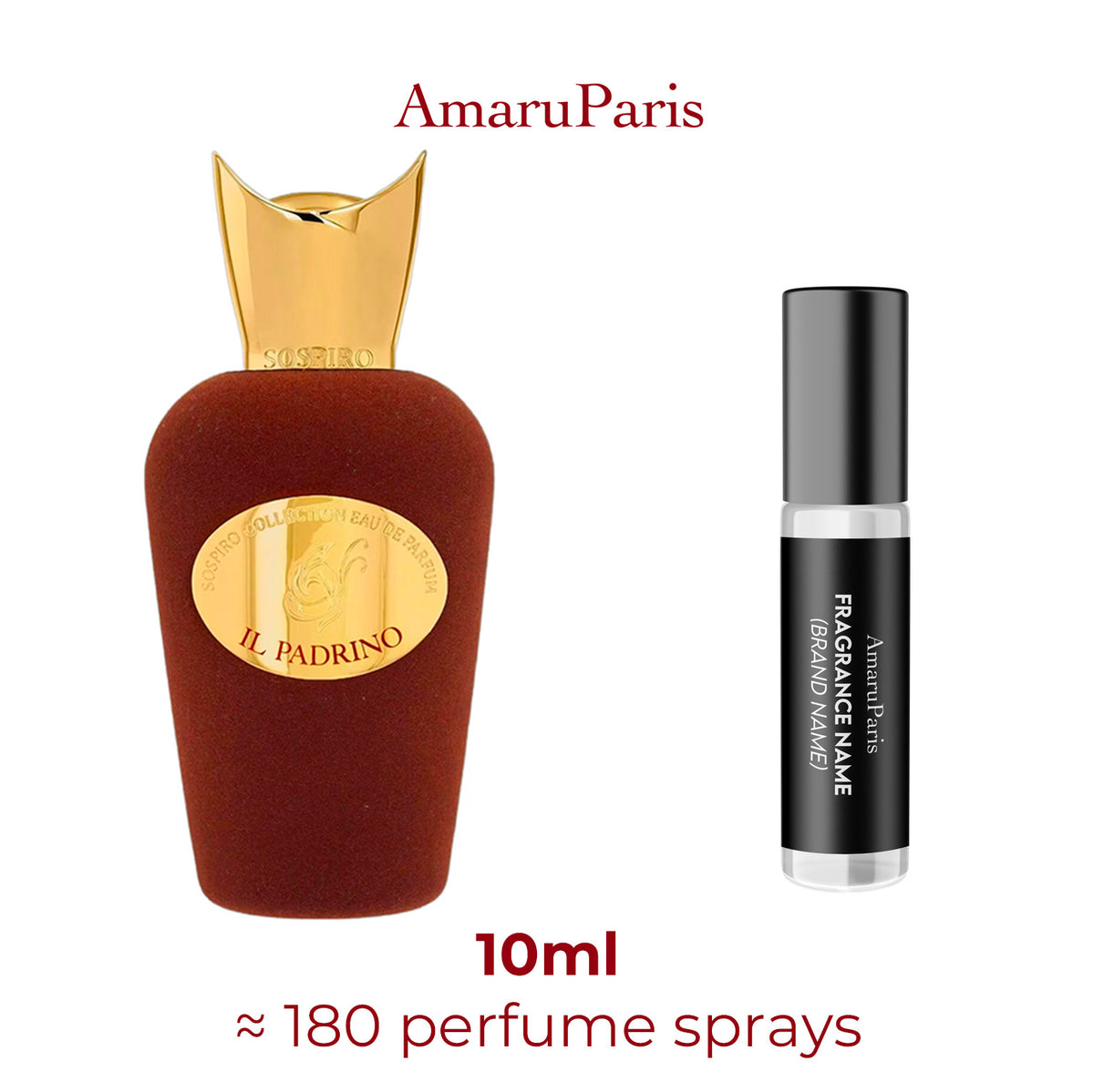 Parfum Il Padrino Sospiro Perfumes unisexe — échantillon 10 ml