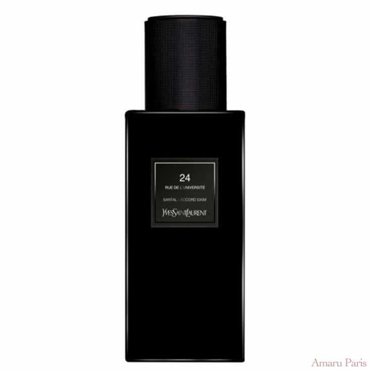24 rue de l'Université d'Yves Saint Laurent – flacon original et fiole décant Amaru Paris