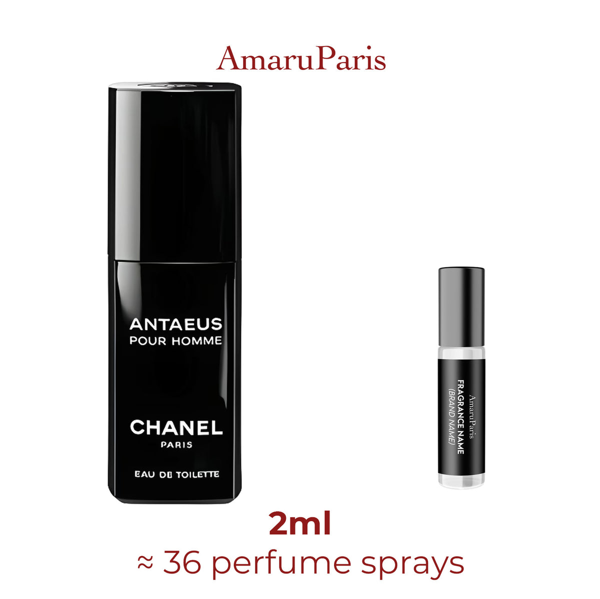 Parfum Antaeus Chanel pour homme - décant 2 ml
