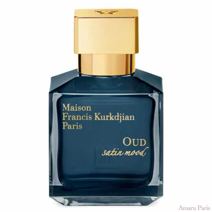 Oud Satin Mood de Maison Francis Kurkdjian – flacon original et fiole décant Amaru Paris
