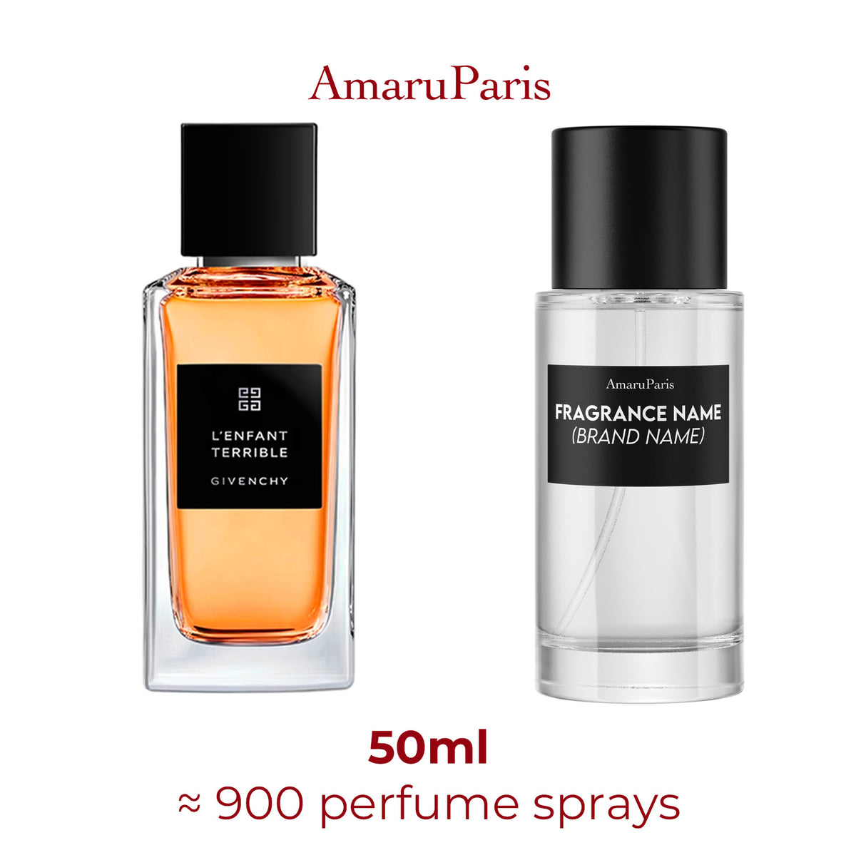 Parfum L'Enfant Terrible Givenchy unisexe — échantillon 50 ml