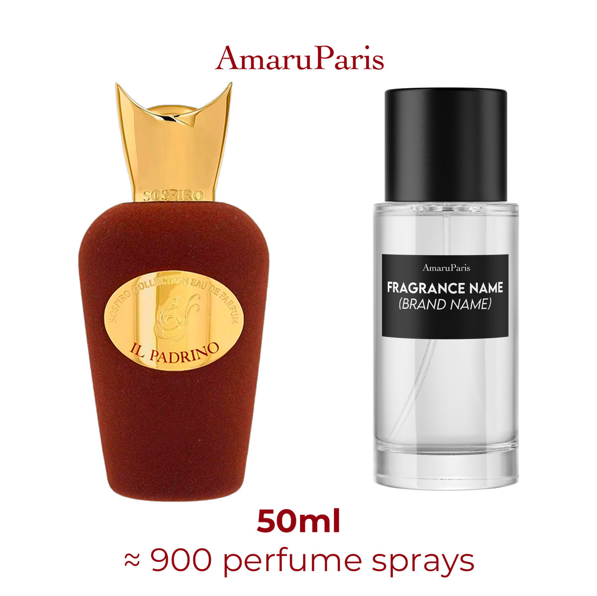 Parfum Il Padrino Sospiro Perfumes unisexe — échantillon 50 ml