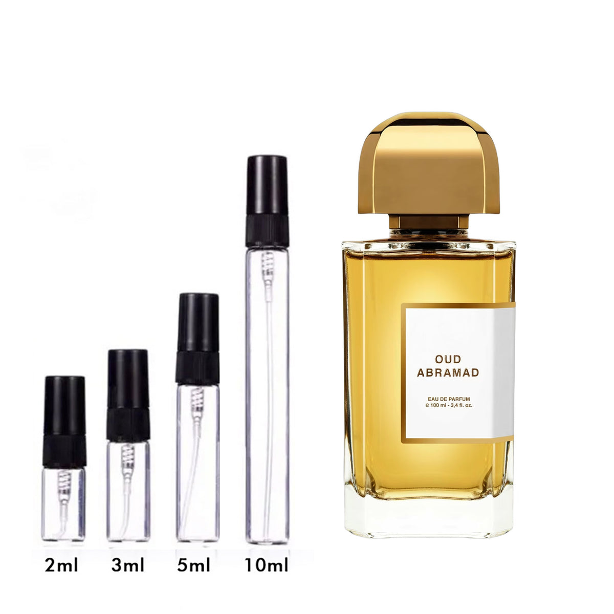 Parfum Oud Abramad BDK Parfums unisexe - échantillons 2 ml, 3 ml, 5 ml et 10 ml