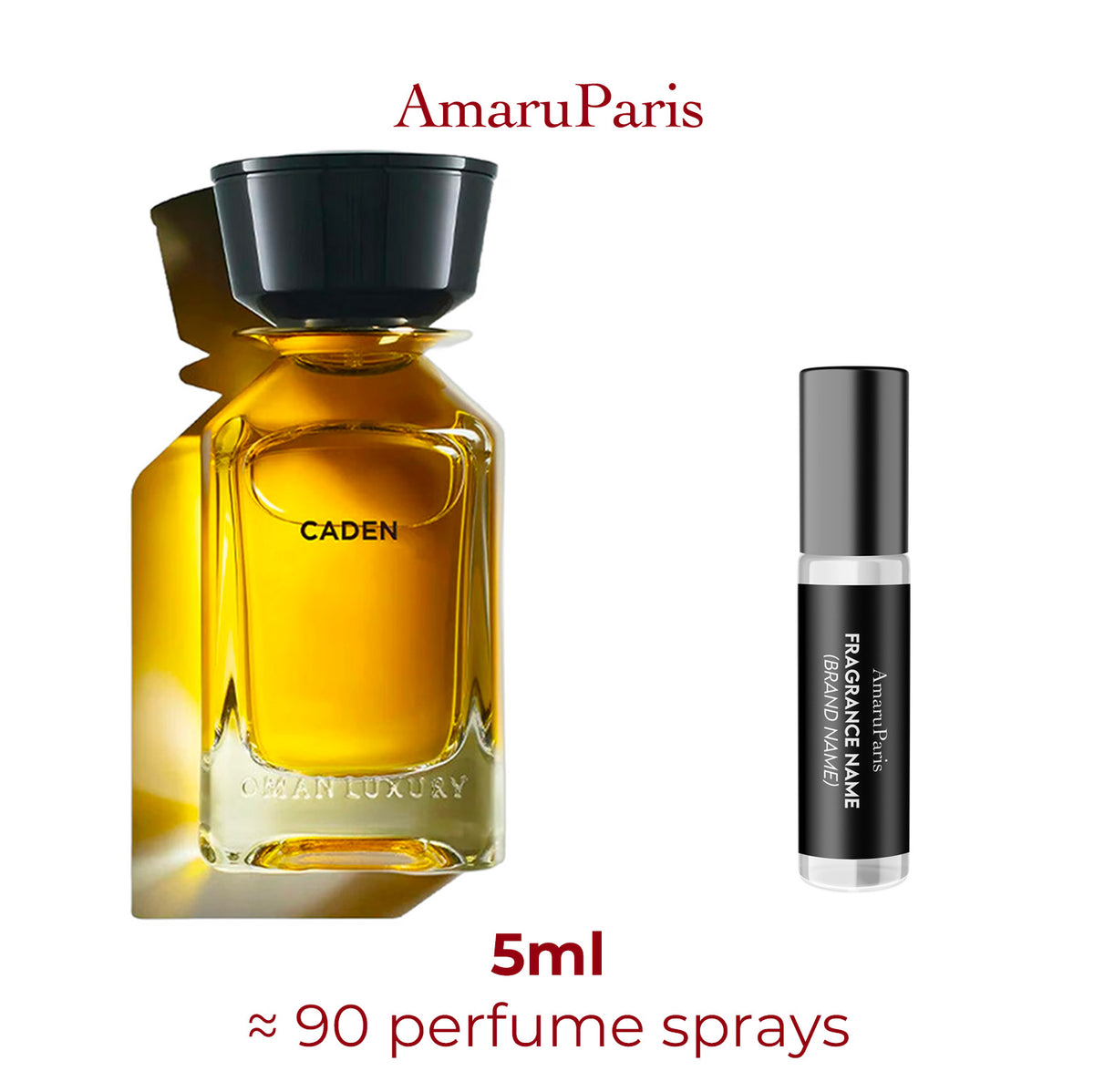 Parfum Caden Omanluxury unisexe — échantillon 5 ml
