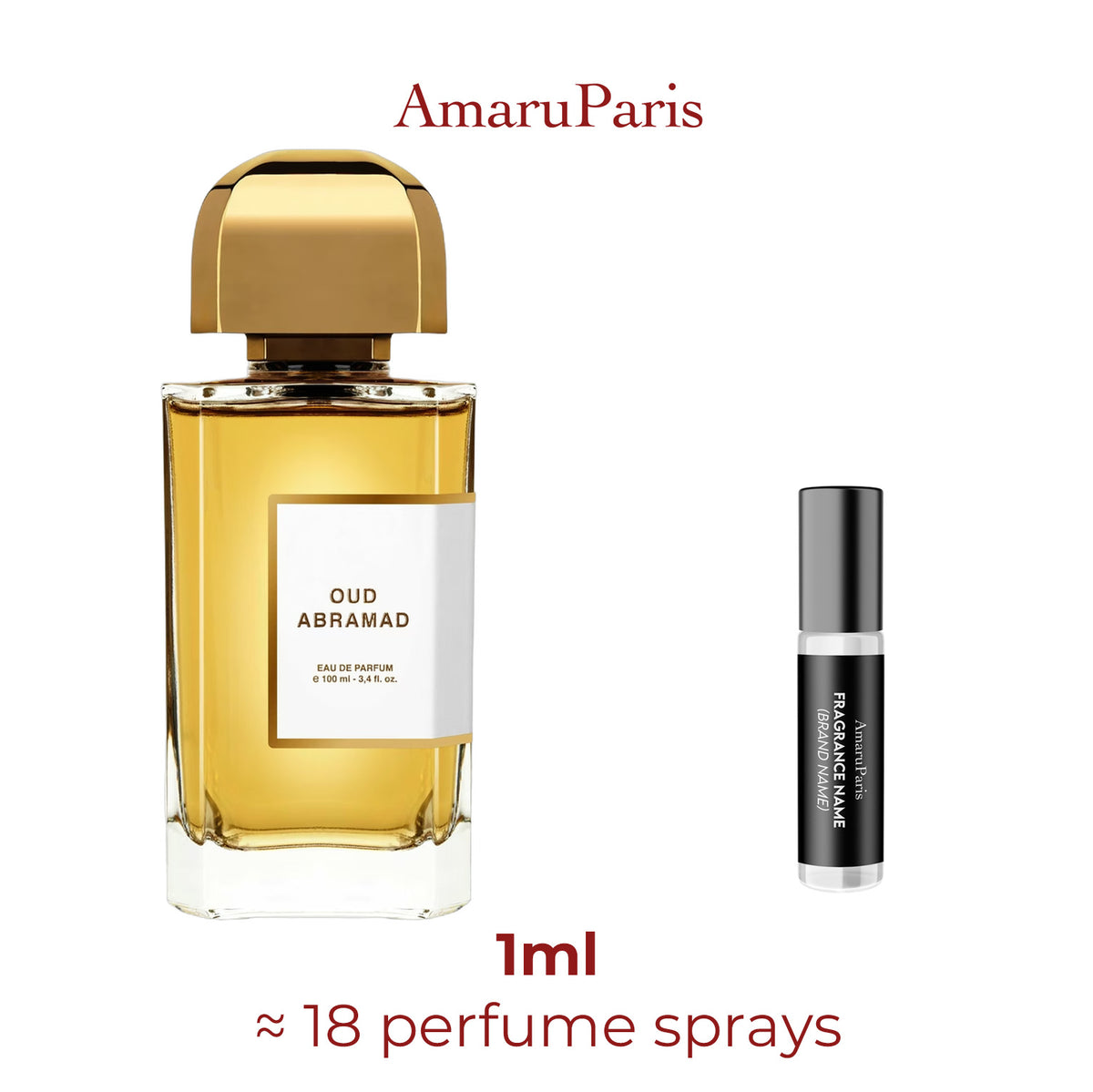 Parfum Oud Abramad BDK Parfums unisexe - décant 1 ml