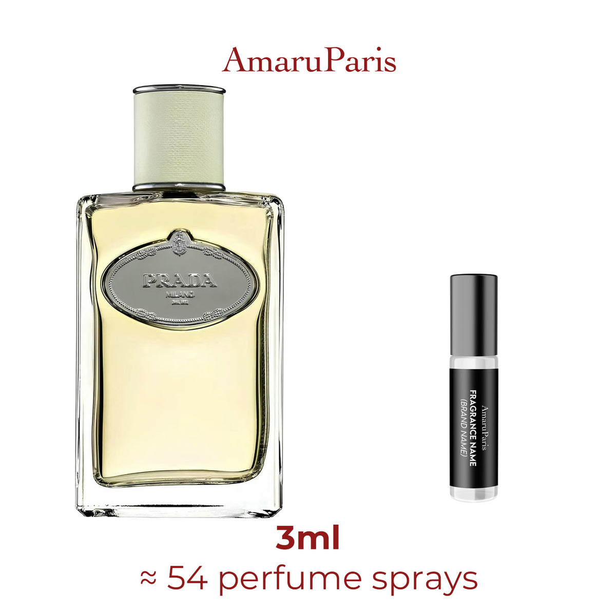 Parfum Infusion d'Iris Prada pour femme - décant 3 ml