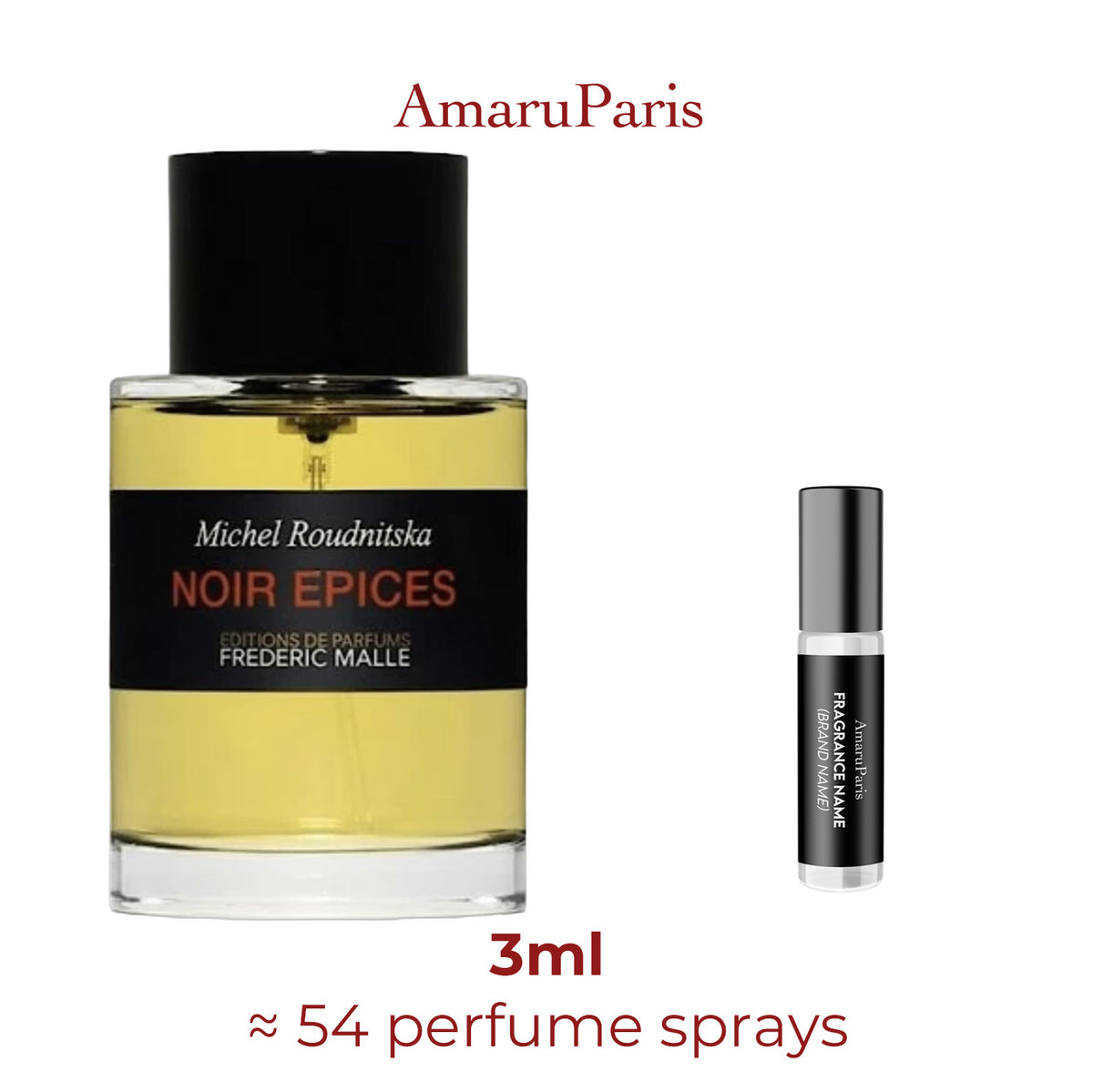 Parfum Noir Épices Frederic Malle unisexe - décant 3 ml