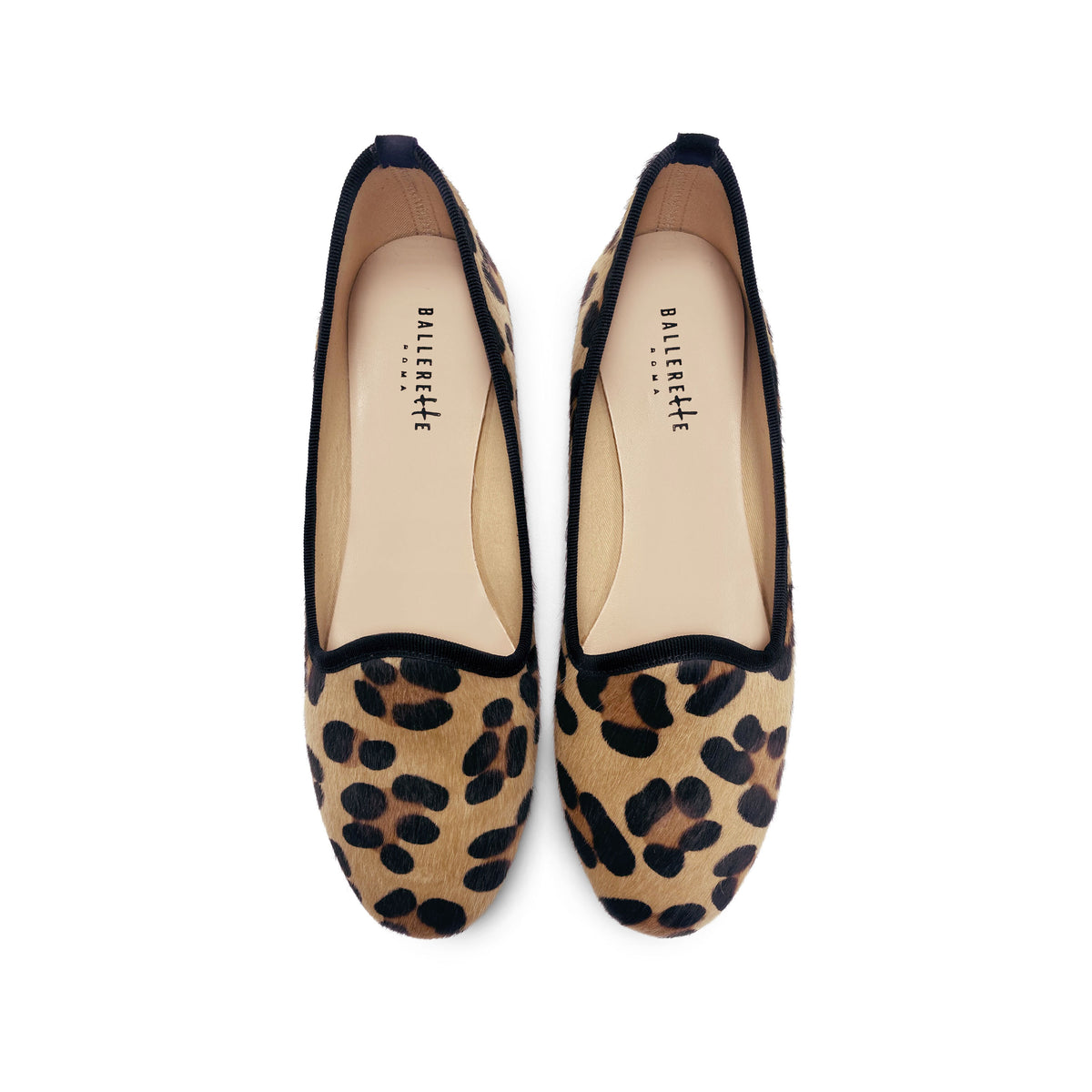 Slippers donna in cavallino maculato